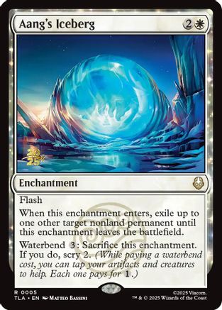 Aang's Iceberg (PRE-005)  Foil - Prerelease Cards