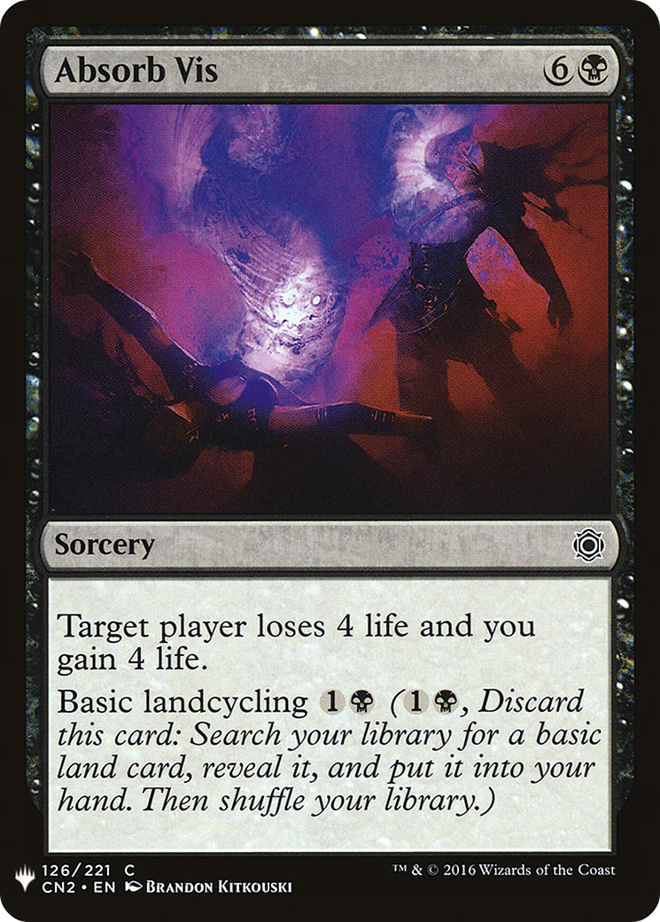 Absorb Vis (LIST-126)  - The List
