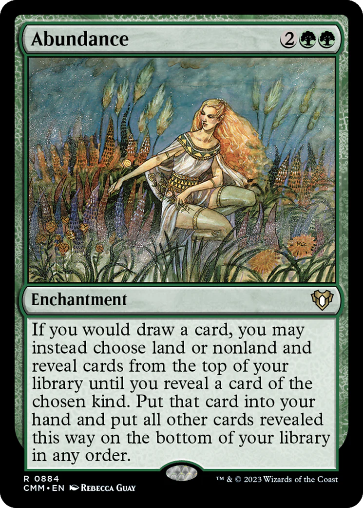 Abundance (CMM-884)  - Commander Masters
