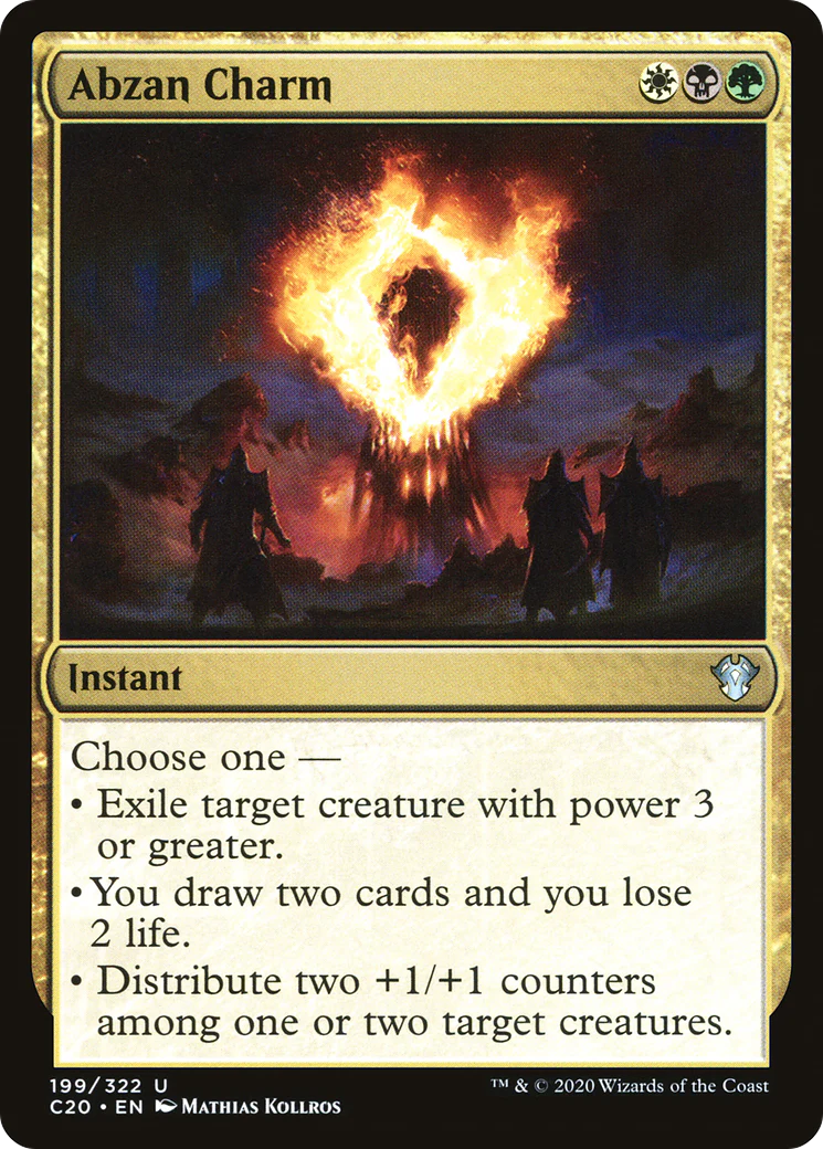 Abzan Charm (C20-199)  - Commander 2020