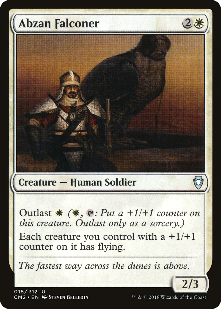 Abzan Falconer (CM2-015)  - Commander Anthology Volume II