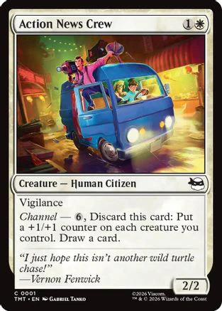Action News Crew (TMT-001)  - Teenage Mutant Ninja Turtles