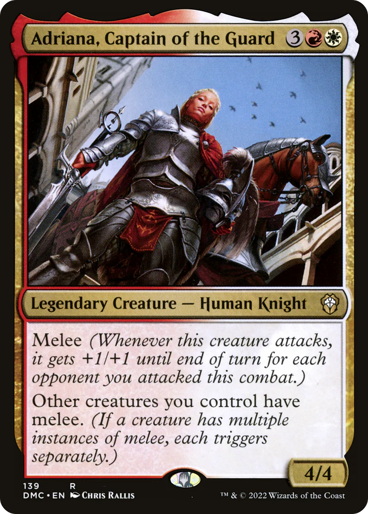 Adriana, Captain of the Guard (DMC-139)  - Dominaria United Commander
