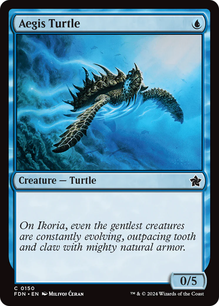 Aegis Turtle (FDN-150)  Foil - Foundations