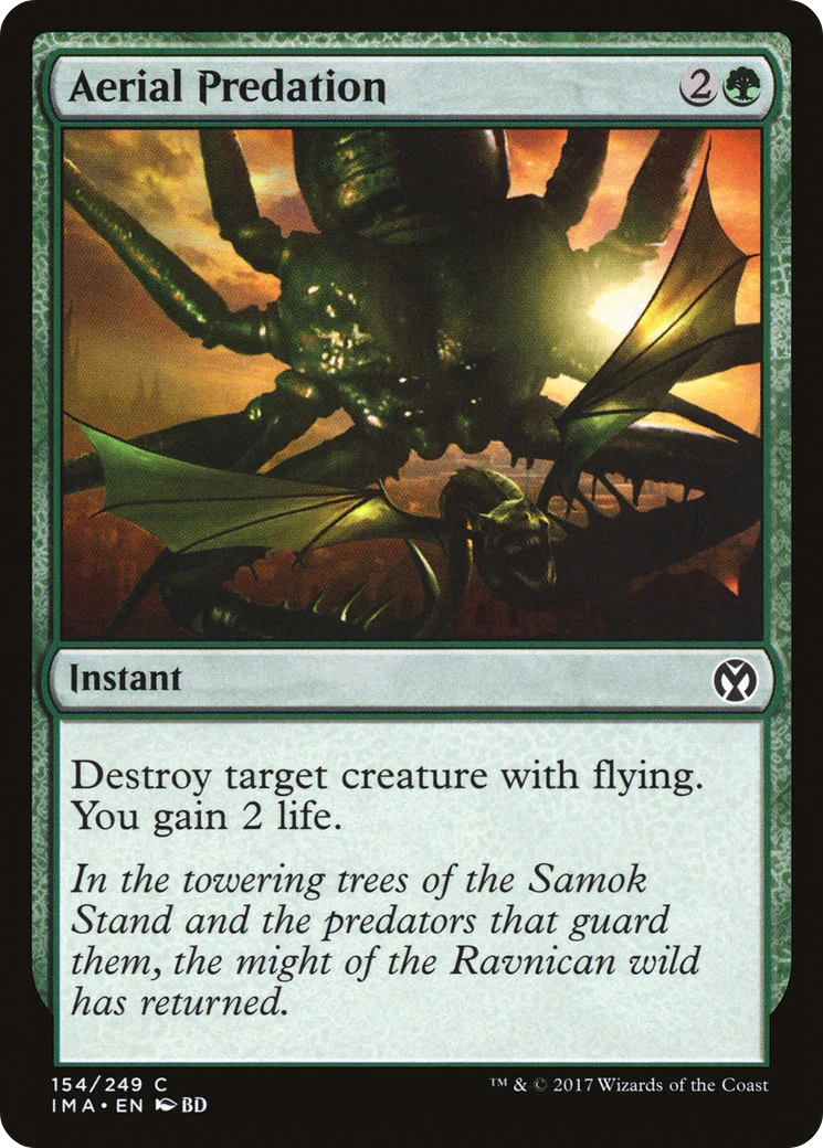 Aerial Predation (IMA-154)  - Iconic Masters