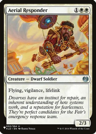 Aerial Responder (KLD) (LIST-002/264)  - The List Reprints