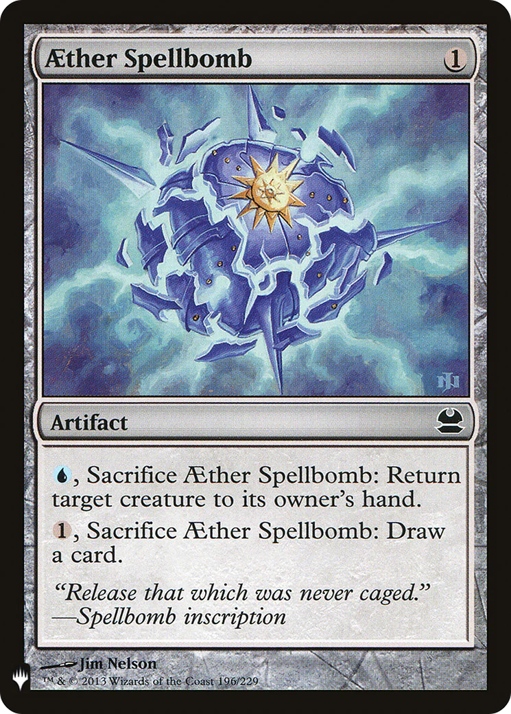 Aether Spellbomb (LIST-196)  - The List
