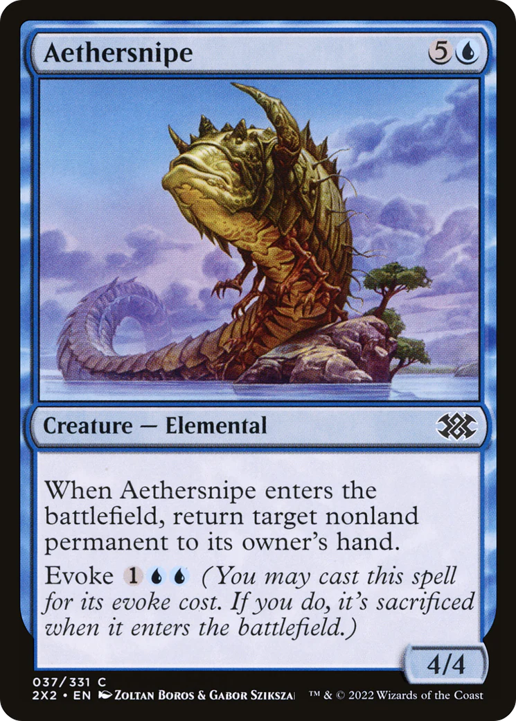 Aethersnipe (2X2-037)  Foil - Double Masters 2022