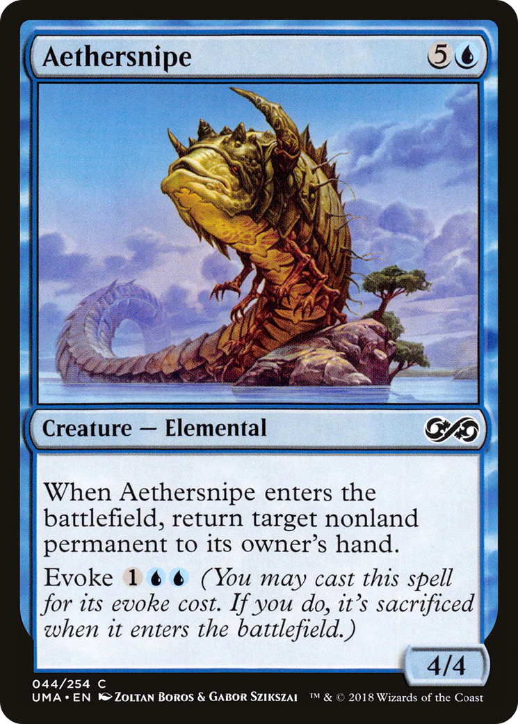Aethersnipe (UMA-044)  Foil - Ultimate Masters