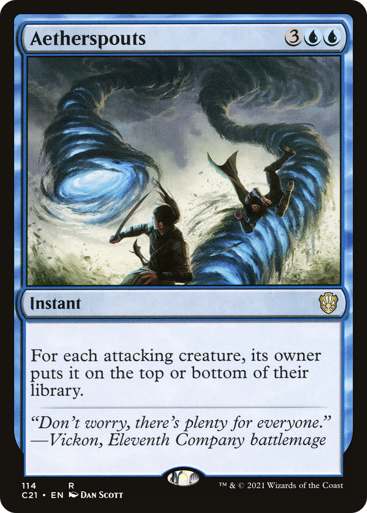 Aetherspouts (C21-114)  - Commander 2021