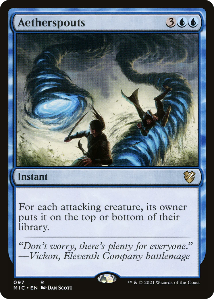 Aetherspouts (MIC-097)  - Midnight Hunt Commander
