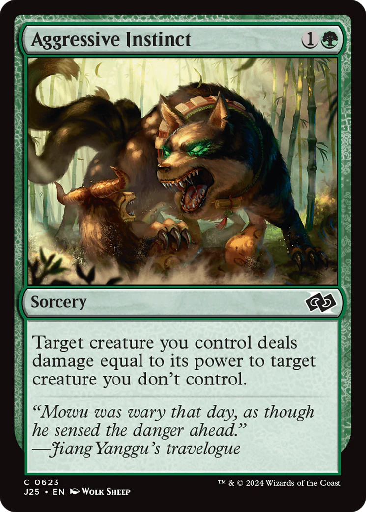 Aggressive Instinct (J25-623)  - Foundations Jumpstart