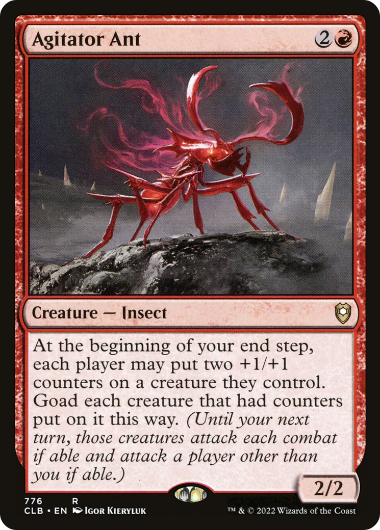 Agitator Ant (CLB-776)  - Commander Legends: Battle for Baldur's Gate