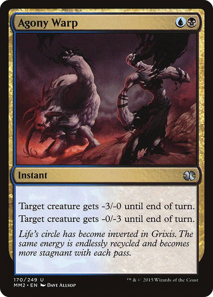 Agony Warp (MM2-170)  Foil - Modern Masters 2015