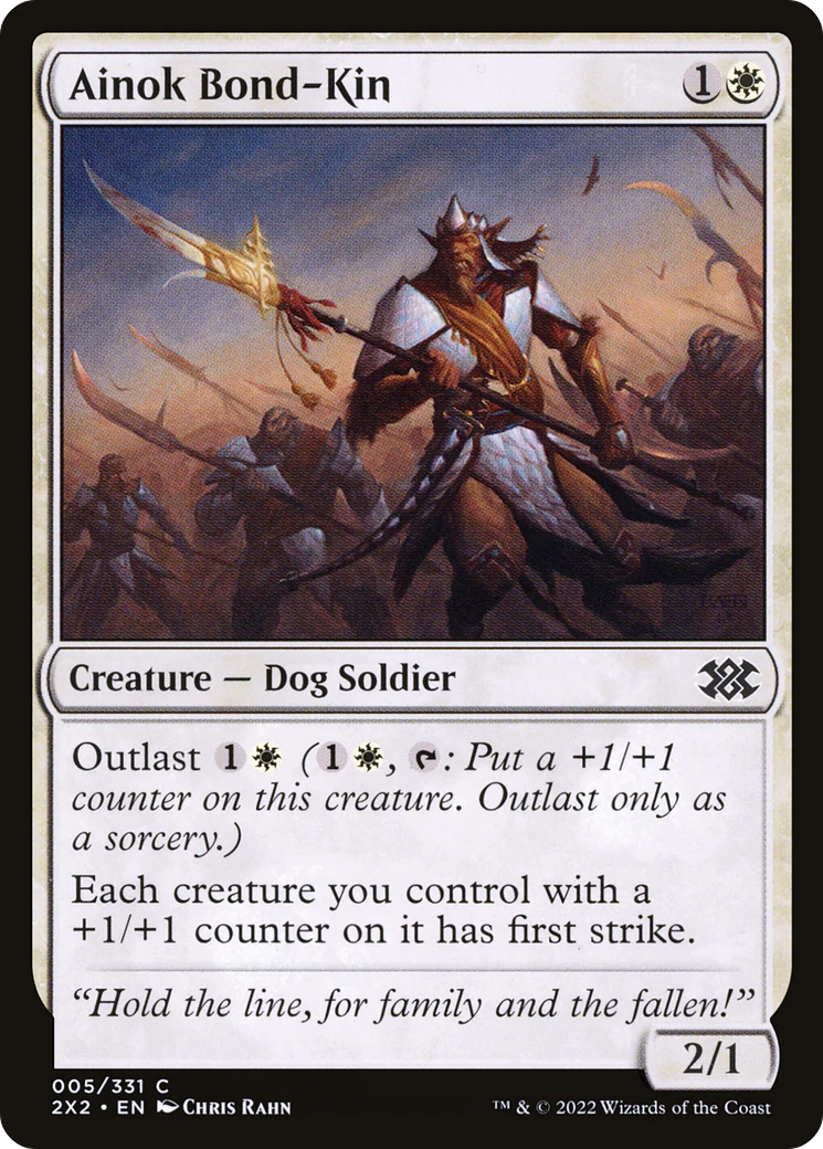Ainok Bond-Kin (2X2-005)  - Double Masters 2022
