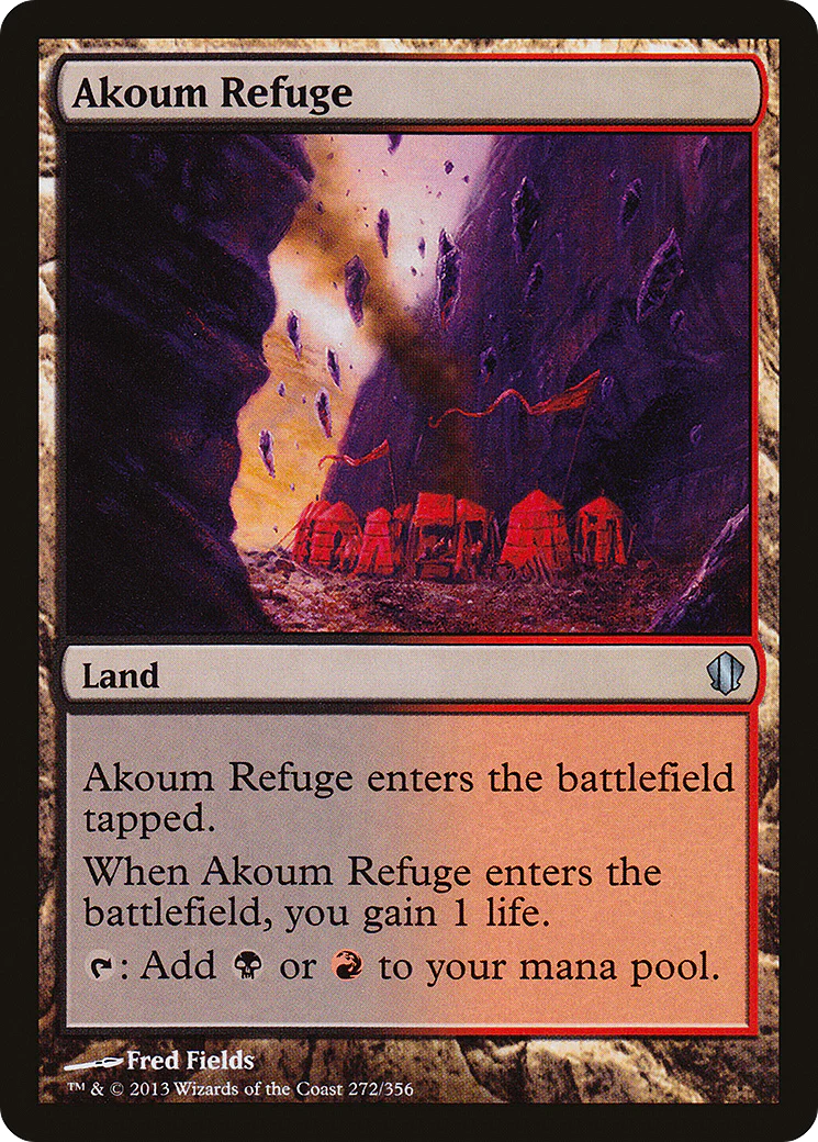 Akoum Refuge (C13-272)  - Commander 2013
