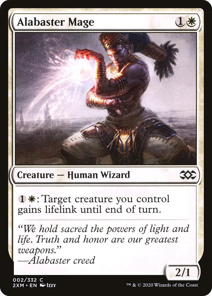 Alabaster Mage (2XM-002)  - Double Masters