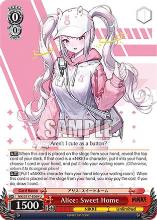 Alice: Sweet Home (NIK/S117-E069 U) - GODDESS OF VICTORY: NIKKE