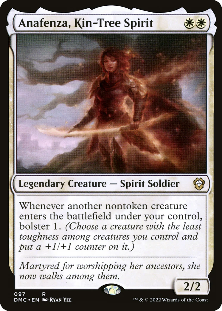 Anafenza, Kin-Tree Spirit (DMC-097)  - Dominaria United Commander