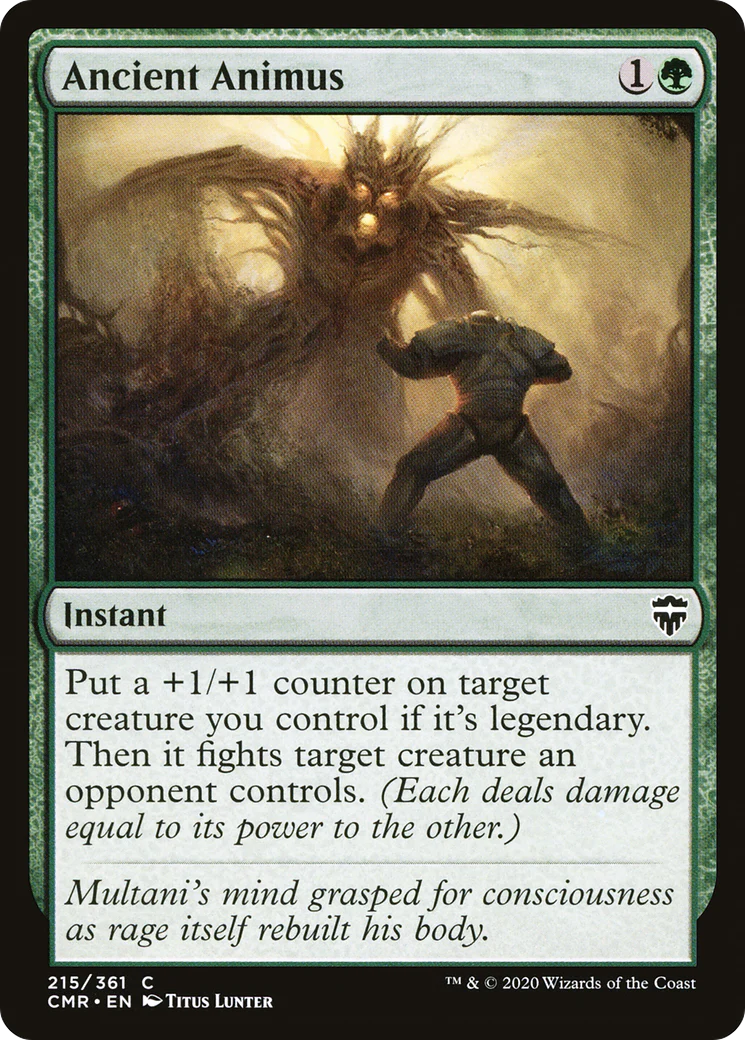 Ancient Animus (CMR-215)  - Commander Legends