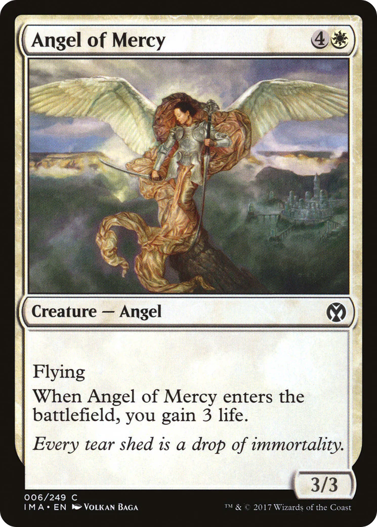 Angel of Mercy (IMA-006)  Foil - Iconic Masters