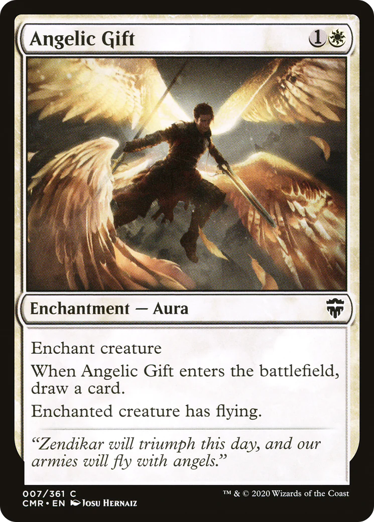Angelic Gift (CMR-007)  - Commander Legends