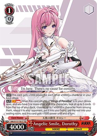 Angelic Smile, Dorothy (NIK/S117-TE17 TD) - GODDESS OF VICTORY: NIKKE