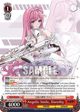 Angelic Smile, Dorothy (RRR) (NIK/S117-TE17R RRR) - GODDESS OF VICTORY: NIKKE