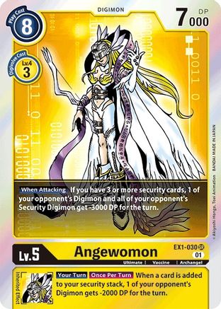 Angewomon (EX1-030) - Classic Collection Foil