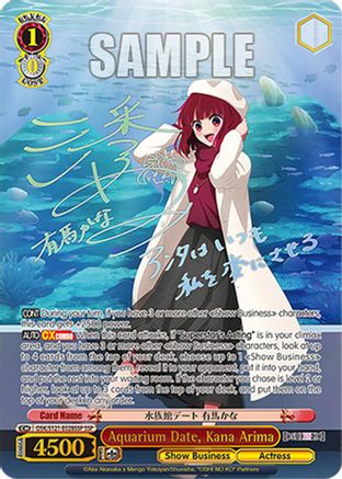 Aquarium Date, Kana Arima (SSP) (OSK/S121-E028SSP SSP) - [OSHI NO KO] Vol.2