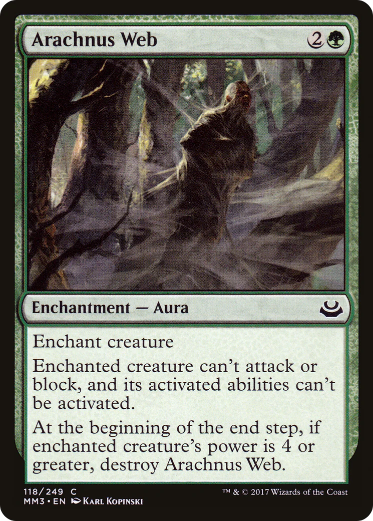 Arachnus Web (MM3-118)  - Modern Masters 2017