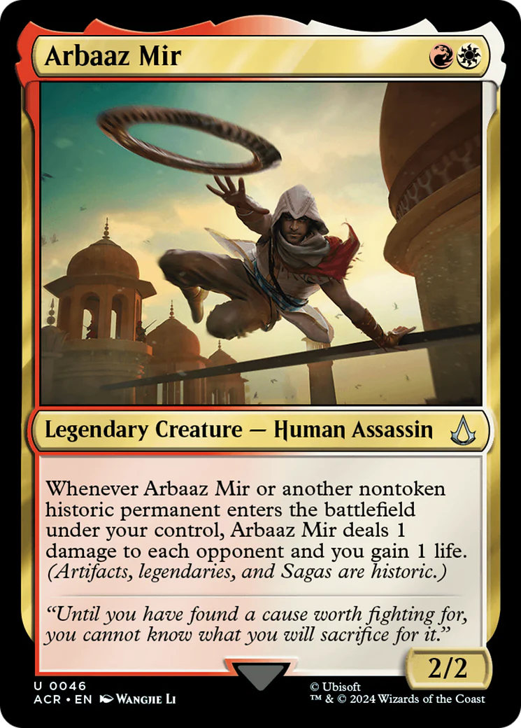 Arbaaz Mir (ACR-046)  Foil - Assassin's Creed