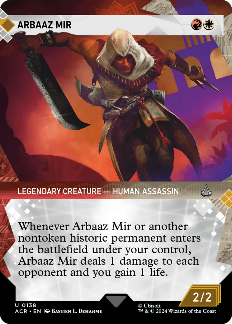Arbaaz Mir (Showcase) (ACR-138)  Foil - Assassin's Creed: (Showcase) (Borderless)