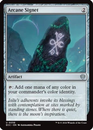 Arcane Signet (0056) (ECC-056)  - Commander: Lorwyn Eclipsed