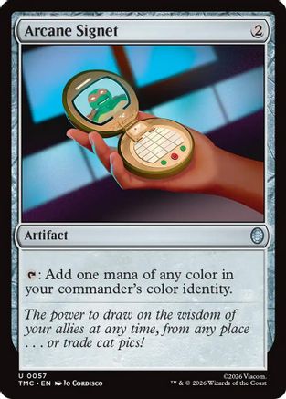 Arcane Signet (TMC-057)  - Commander: Teenage Mutant Ninja Turtles