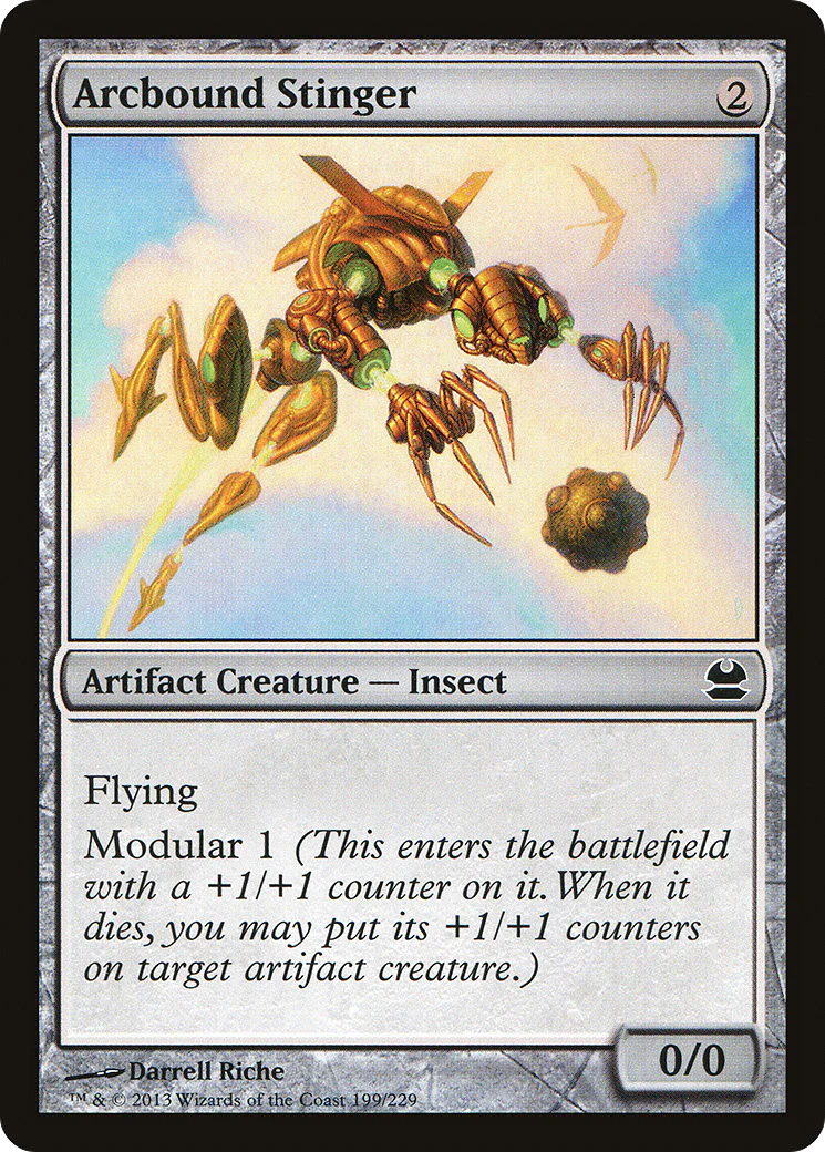 Arcbound Stinger (MMA-199)  Foil - Modern Masters