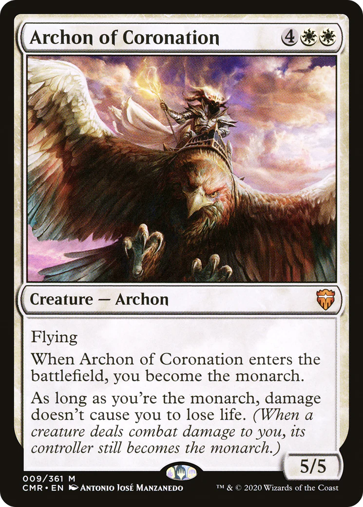 Archon of Coronation (CMR-009)  - Commander Legends