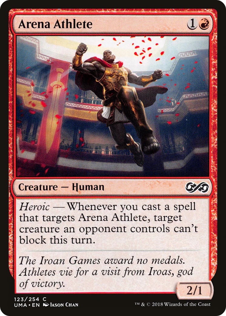 Arena Athlete (UMA-123)  Foil - Ultimate Masters