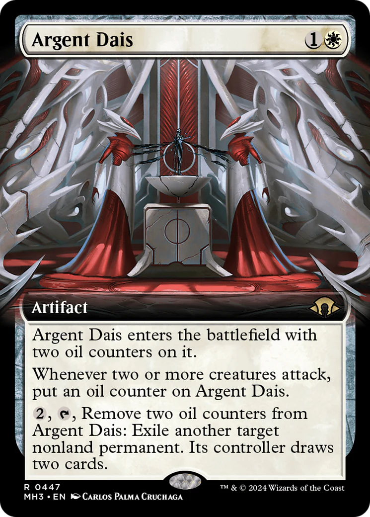 Argent Dais (Extended Art) (MH3-447)  Foil - Modern Horizons 3: (Extended Art)
