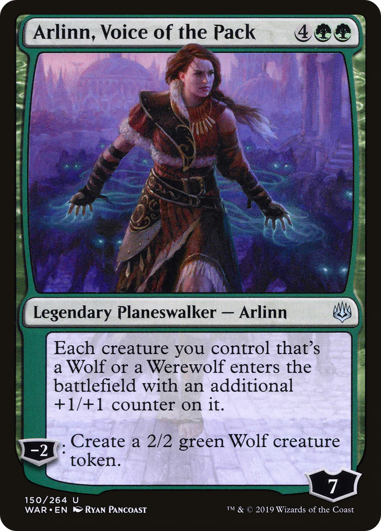 Arlinn, Voice of the Pack (WAR-150)  - War of the Spark