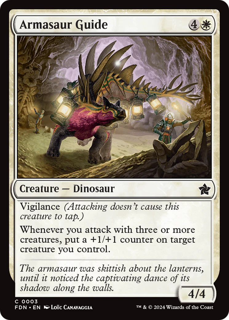 Armasaur Guide (FDN-003)  Foil - Foundations
