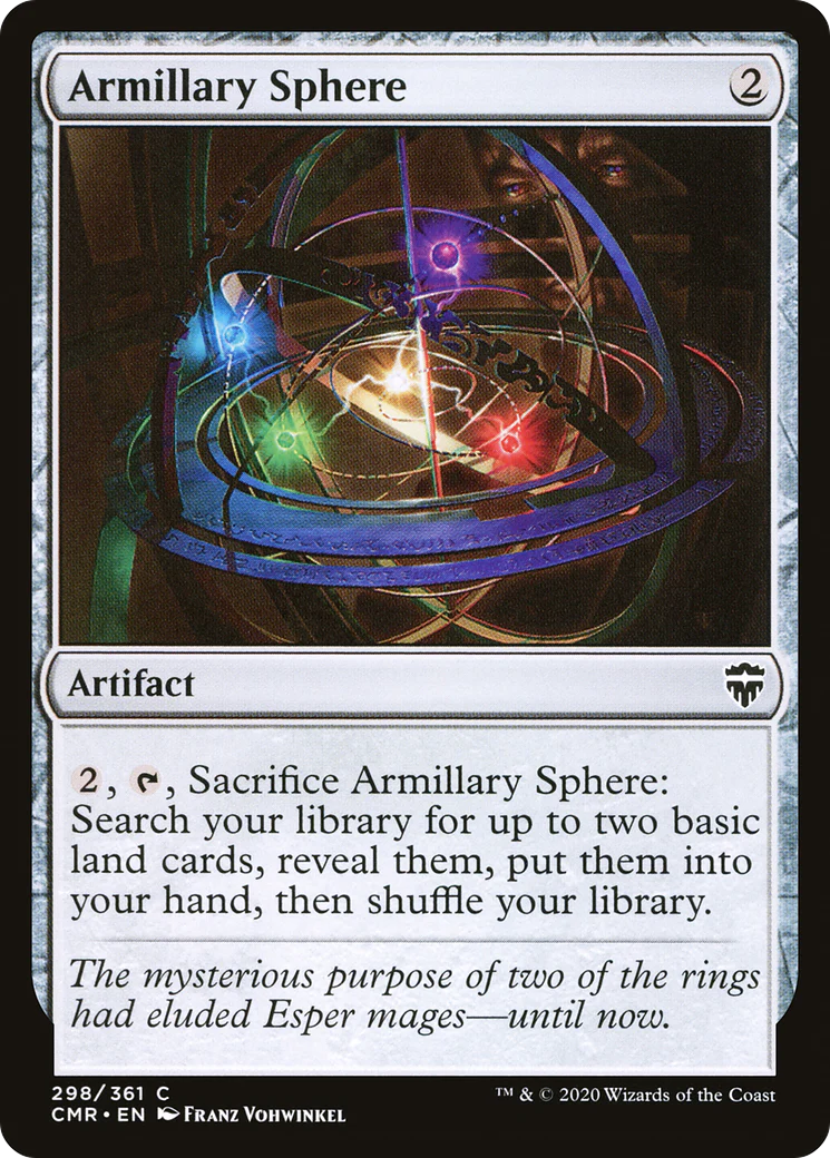 Armillary Sphere (CMR-298)  - Commander Legends