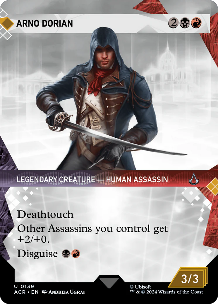 Arno Dorian (Showcase) (ACR-139)  Foil - Assassin's Creed: (Showcase) (Borderless)
