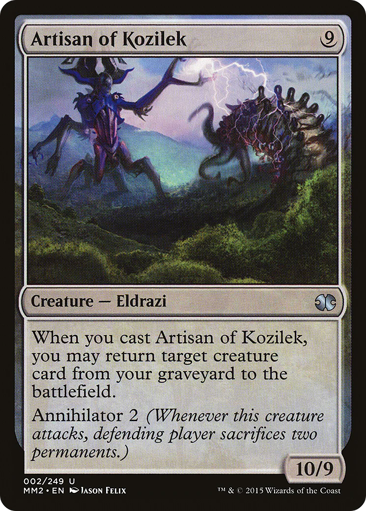 Artisan of Kozilek (MM2-002)  - Modern Masters 2015