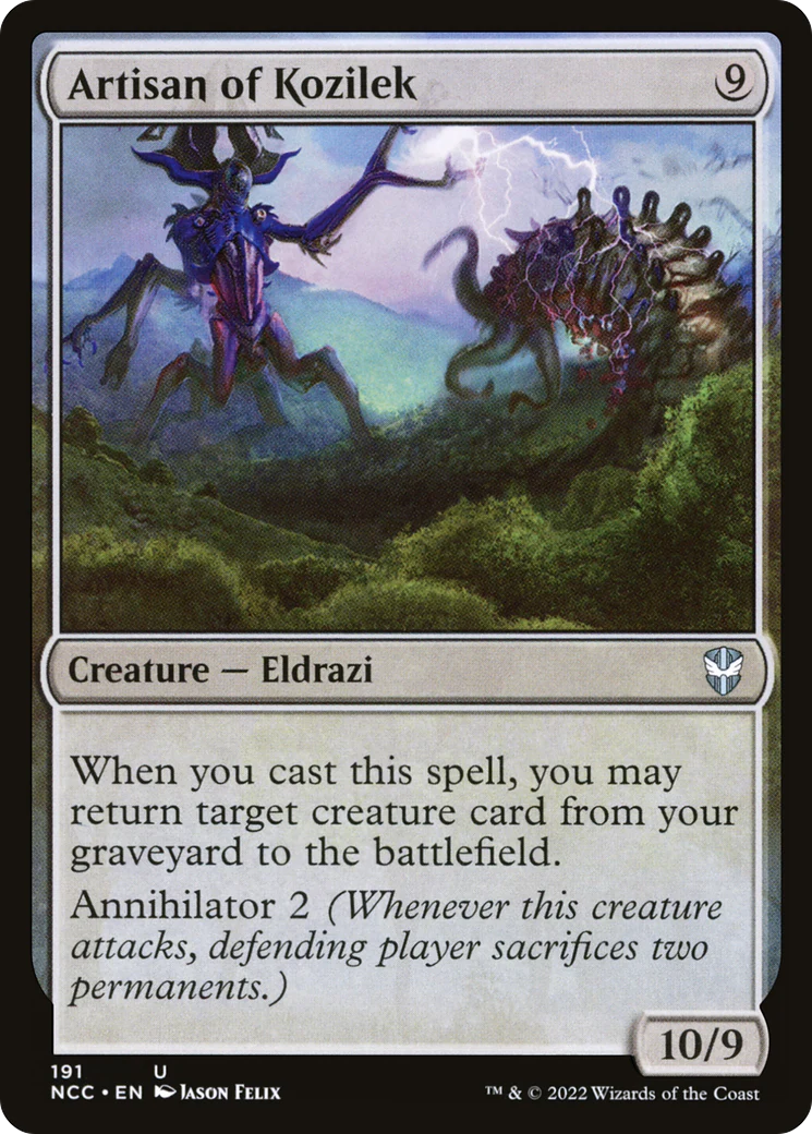 Artisan of Kozilek (NCC-191)  - New Capenna Commander
