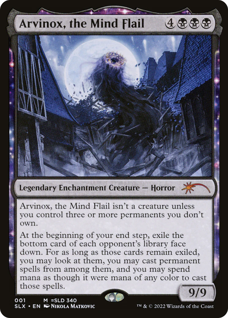 Arvinox, the Mind Flail (SLX-001) - Universes Within: (enchantment)