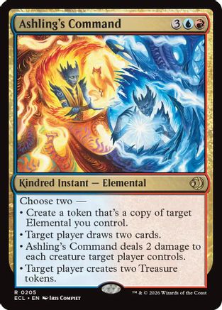 Ashling's Command (ECL-205)  Foil - Lorwyn Eclipsed