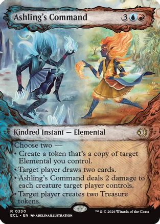 Ashling's Command (Showcase) (ECL-330) Foil - Lorwyn Eclipsed