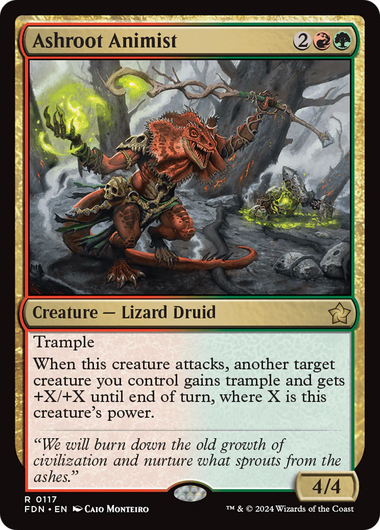 Ashroot Animist (FDN-117)  - Foundations