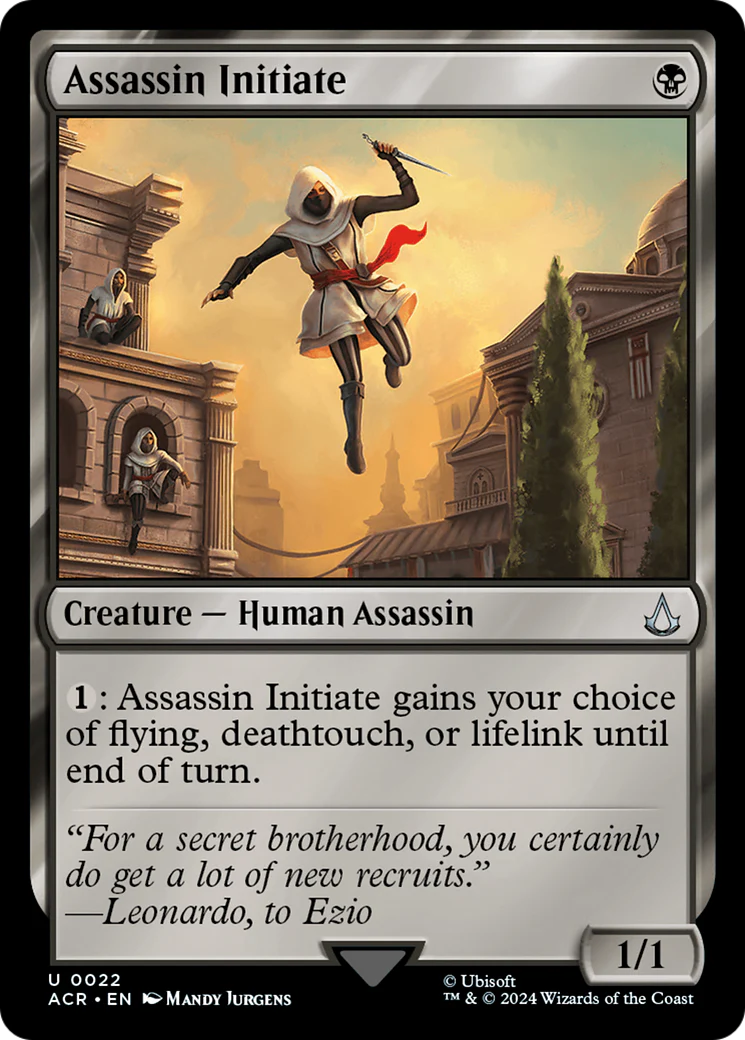 Assassin Initiate (ACR-022)  Foil - Assassin's Creed